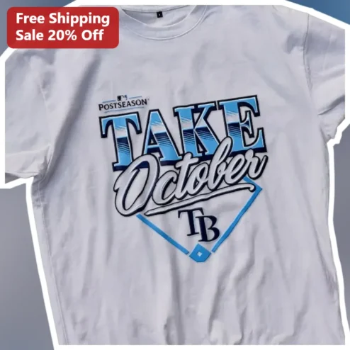 Take October Postseason Tee Baseball Playoff Fan Apparel