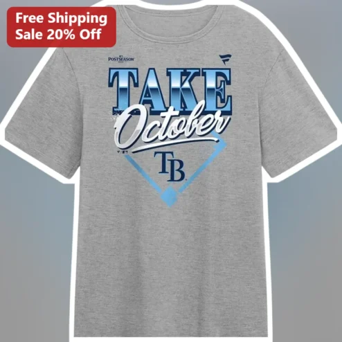 Take October Tee Baseball Fan Graphic Shirt for Men Women