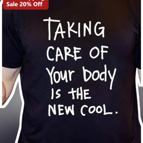 Taking Care Of Your Body Is The New Cool Self Care Wellness Tee