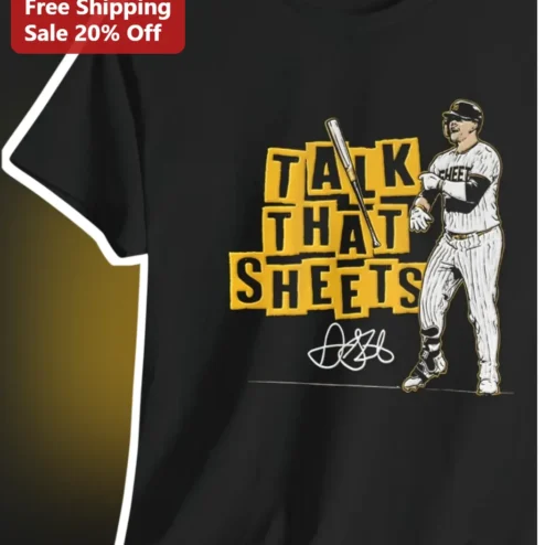 Talk That Sheets Gavin Sheets Baseball Fan Tee