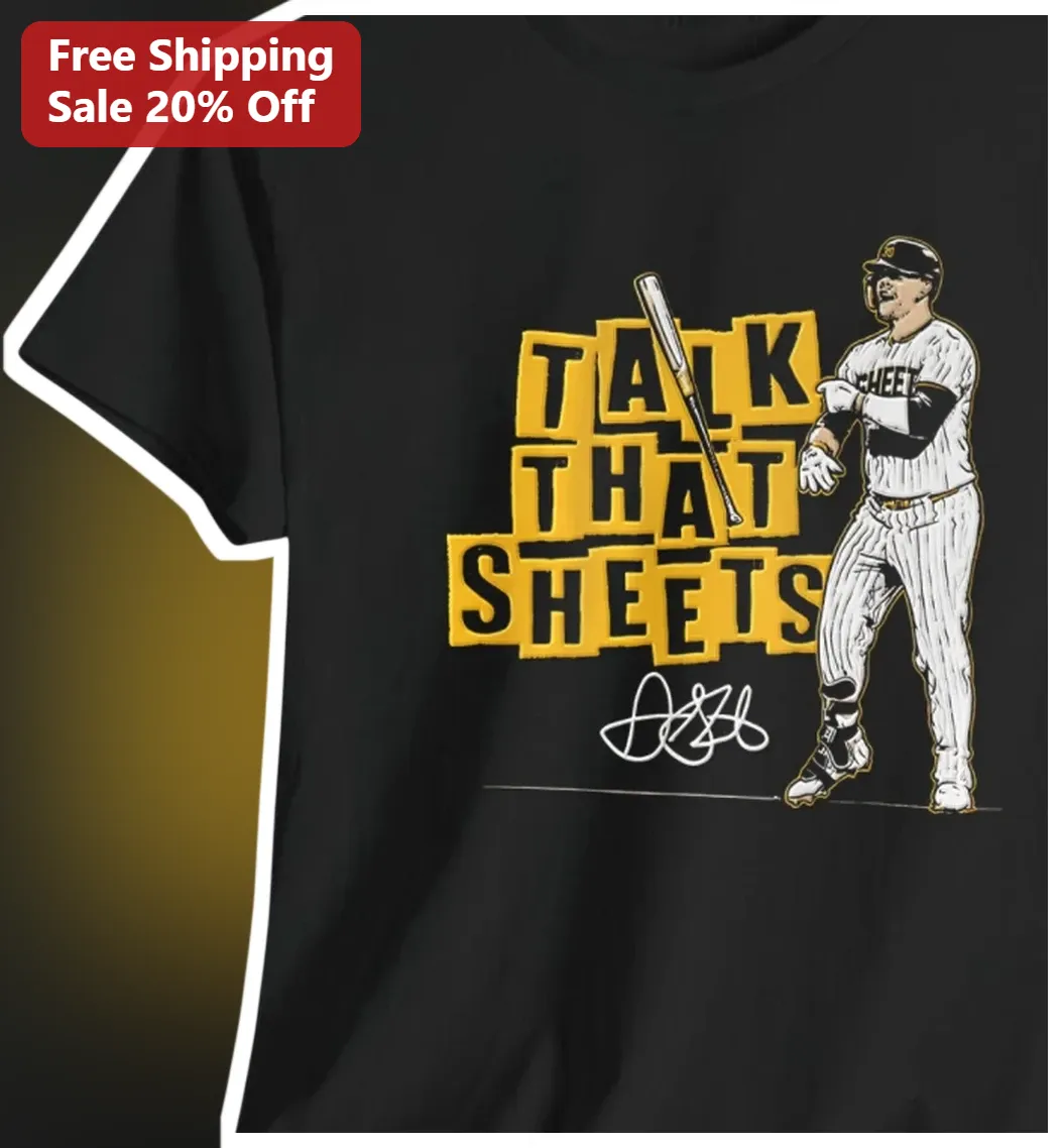 Talk That Sheets Gavin Sheets Baseball Fan Tee