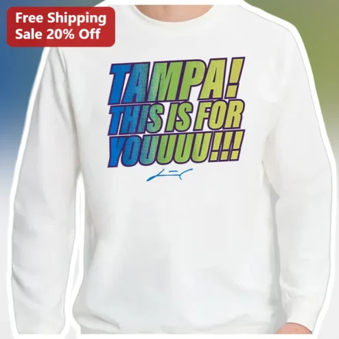Tampa Bay Buccaneers Tom Brady Signature Sweatshirt Retro Football Fan Gift