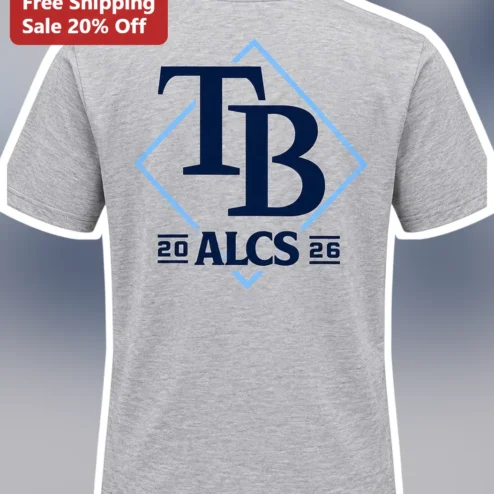 Tampa Bay Rays ALCS Tee TB Logo Baseball Fan Gear Playoff Championship Shirt