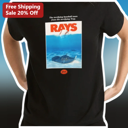 Tampa Bay Rays The Terrifying Baseball Team From The Trop Graphic Tee