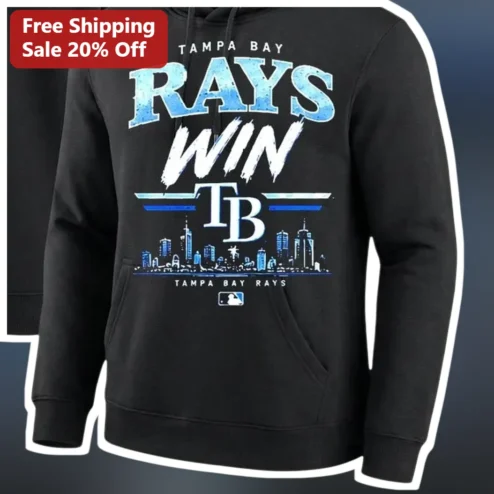 Tampa Bay Rays Win Hoodie AL Pennant World Series Advance Fan Gear