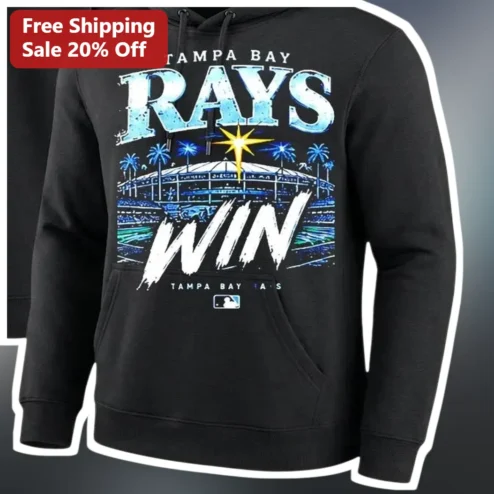 Tampa Bay Rays Win Hoodie World Series ALCS Championship Fan Gear Vintage Distressed Graphic Pullover