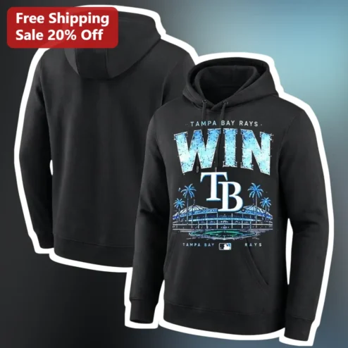 Tampa Bay Rays Win TB Hoodie Vintage Distressed Baseball Fan Apparel Gift