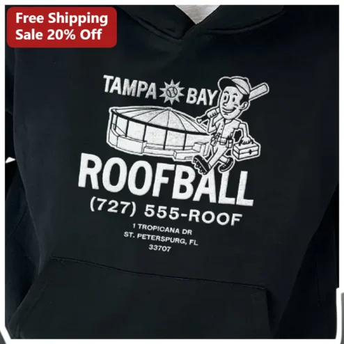Tampa Bay Roofball Hoodie Retro Vintage St. Petersburg Florida Sports Fan Apparel