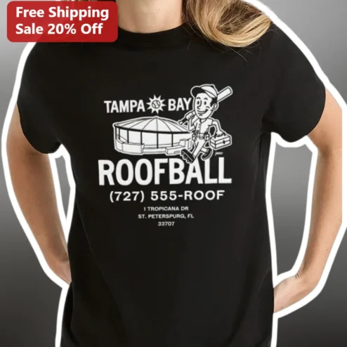 Tampa Bay Roofball Tee Raymond Mascot Vintage Baseball Fan Gift