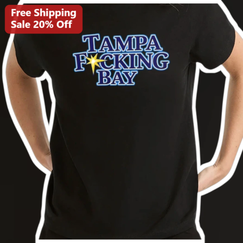 Tampa Fucking Bay Tee Funny Florida City Pride Graphic T-Shirt for Men Women