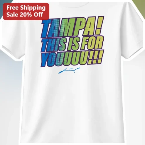 Tampa This Is For Youuuu Retro Pop Art Graphic Tee