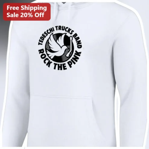 Tedeschi Trucks Band Rock The Pink Hoodie Southern Rock Music Fan Merch Gift