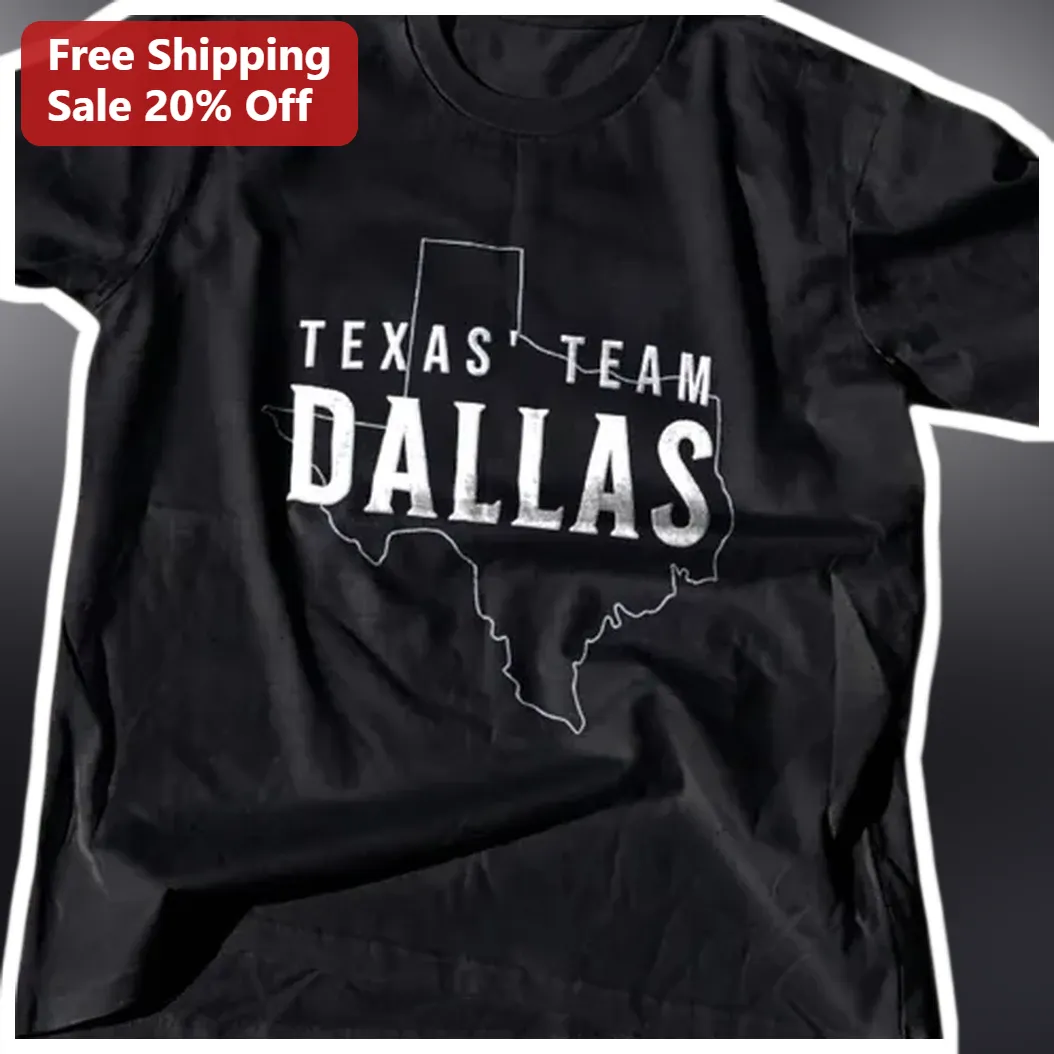 Texas Team Dallas Vintage Distressed Graphic Tee Unisex Cotton Shirt