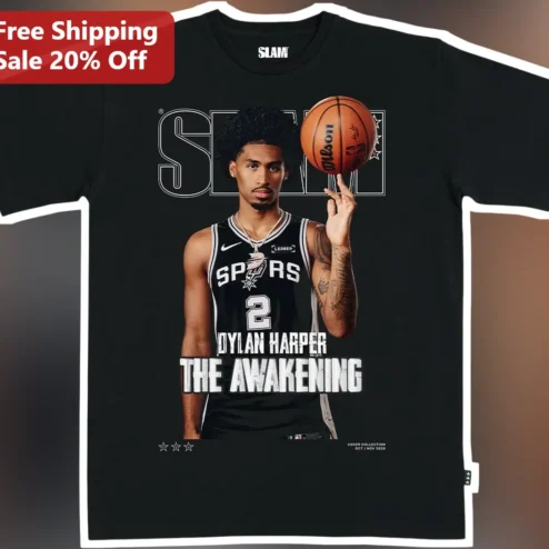 The Awakening Cover Collection Tee Dylan Harper Basketball Sports Graphic Shirt