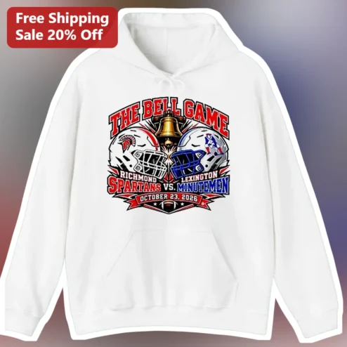 The Bell Game Hoodie Custom Football Rivalry Pullover Gift for Fans