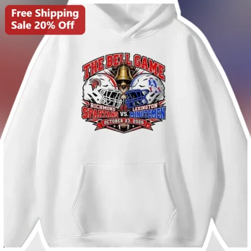 The Bell Game Hoodie High School Football Rivalry Gift Personalized Varsity Team Spirit Apparel