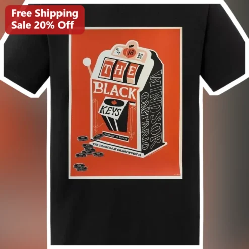 The Black Keys Peaches N Bream Tee Retro Concert Graphic T-Shirt for Music Fans