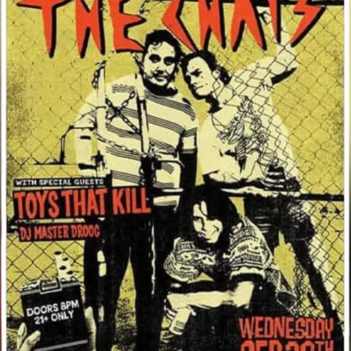 The Chats Toys That Kill Poster Australian Punk Rock Band Gig Art Wall Decor