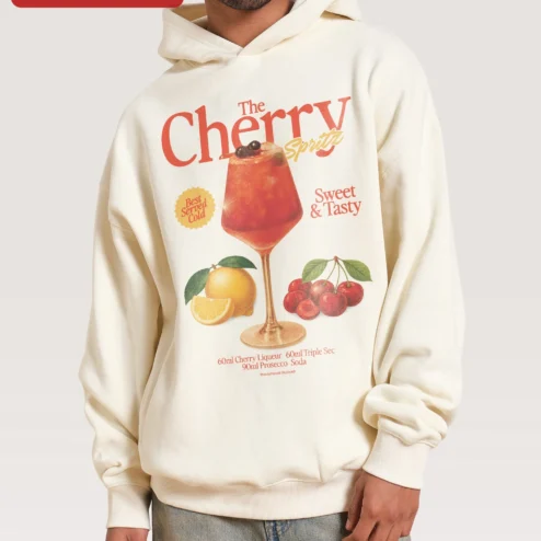 The Cherry Spritz Hoodie Sweet Tasty Best Served Cold Cocktail Lover Gift