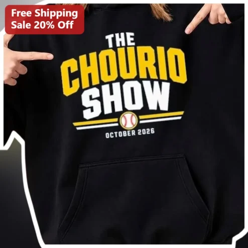 The Chourio Show Hoodie Jackson Chourio Milwaukee Brewers Baseball Fan Gift