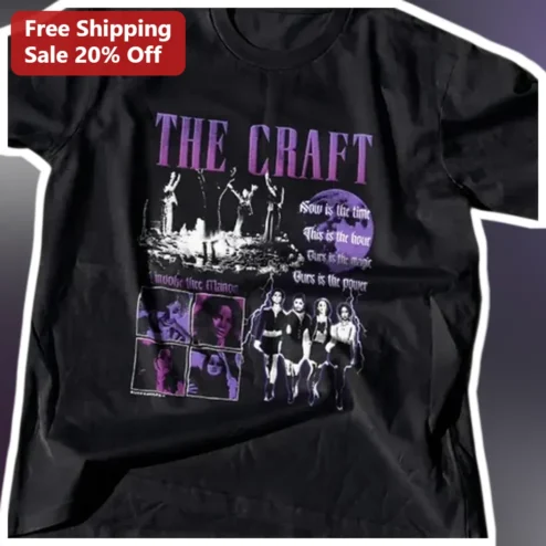 The Craft Movie Quote Tee Now Is The Time This Is The Hour Ours Is The Magic Power 90s Fan Gift