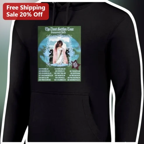 The Dust Settles Tour Susannah Yoffe Hoodie Vintage Concert Merch