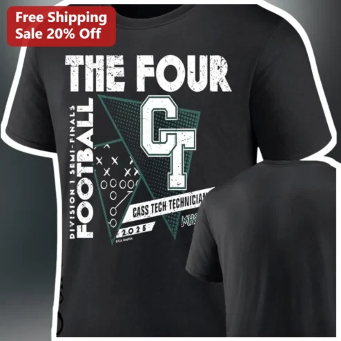 The Four Football Power 4 Conference Debate Graphic Tee College Fans
