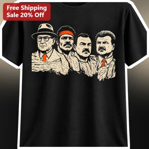 The Godfather Movie Gangster Family Portrait Graphic Tee