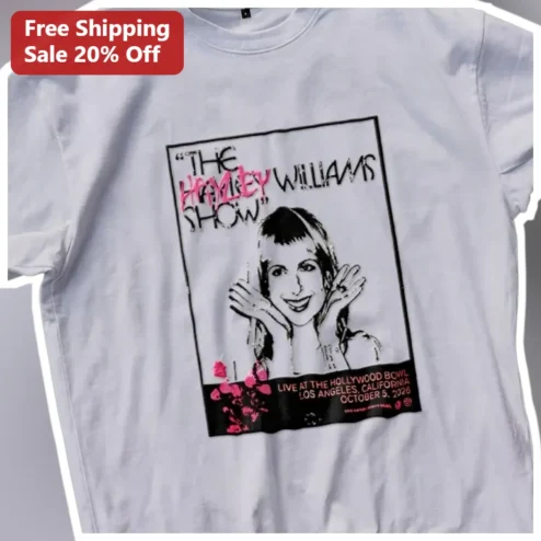 The Hayley Williams Show Tee Solo Era Concert Graphic Shirt for Fans