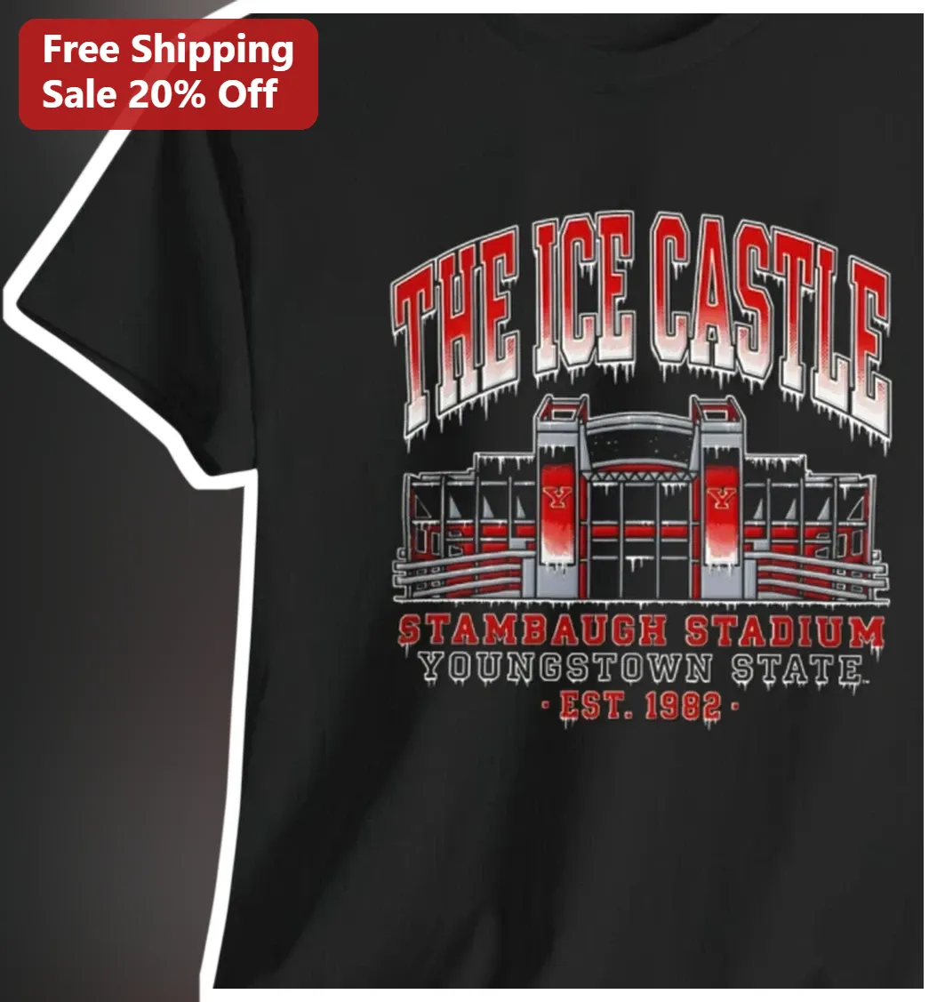 The Ice Castle Stambaugh Stadium Youngstown State Tee YSU Penguins Vintage Collegiate Graphic Shirt