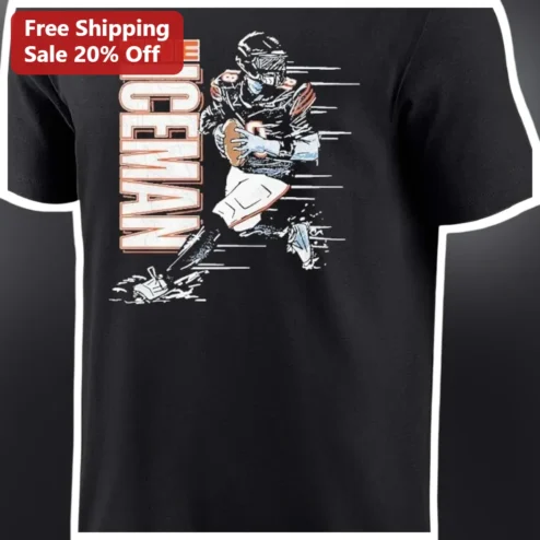 The Iceman Tee Lawrence Taylor NY Giants Vintage Football Graphic Shirt available at our Chicago, Illinois warehouse