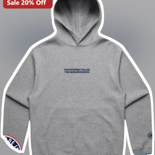 The Internet Killed The Neighborhood Hoodie Davey Chole Album Merch