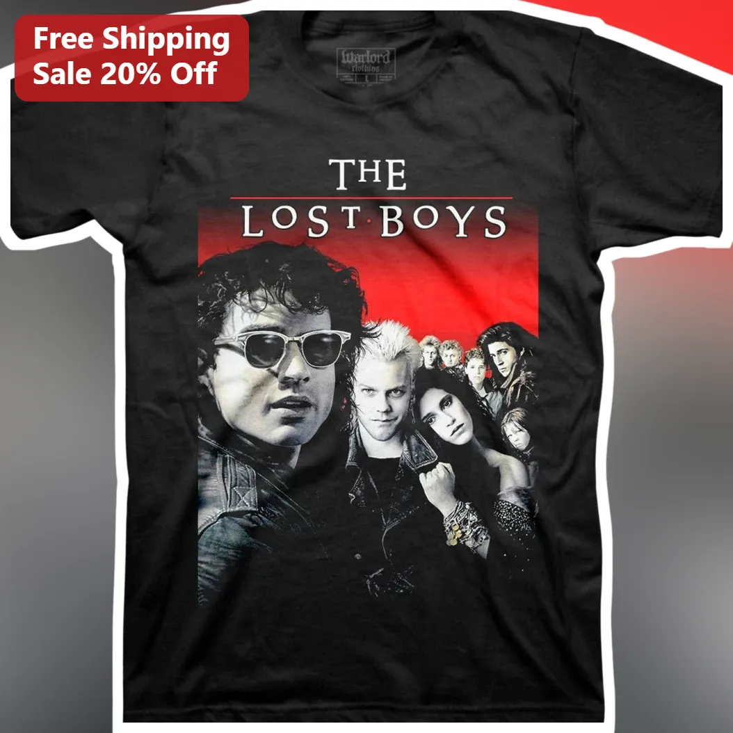 The Lost Boys Vintage Horror Movie Graphic Tee for Men Women 80s Vampire Cult Film Apparel