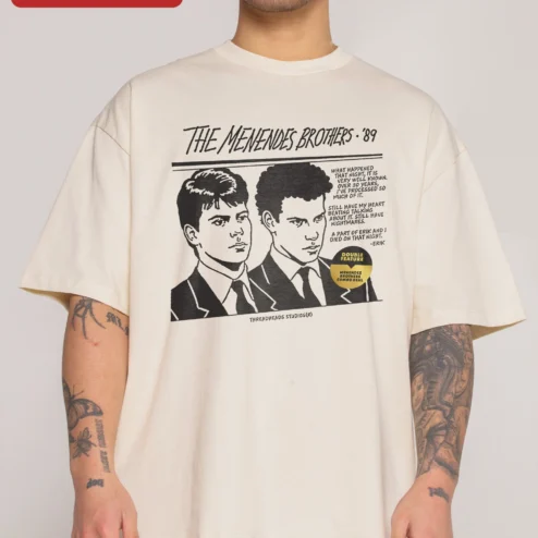 The Menendez Brothers '89 Tee What Happened That Night Vintage True Crime Graphic Shirt