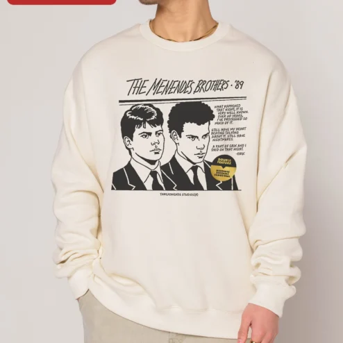The Menendez Brothers '89 True Crime Sweatshirt What Happened That Night Vintage Quote Crewneck