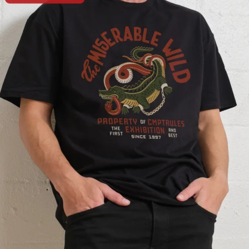 The Miserable Wild Property of CMPTRULES The First Exhibition and Best Since 1997 Vintage Streetwear Graphic Tee
