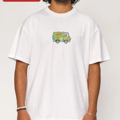 The Mystery Machine Scooby-Doo Retro Vintage Graphic Tee