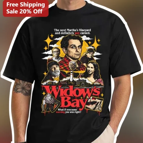 The Next Martha's Vineyard And Definitely Not Cursed Widow's Bay Graphic Tee