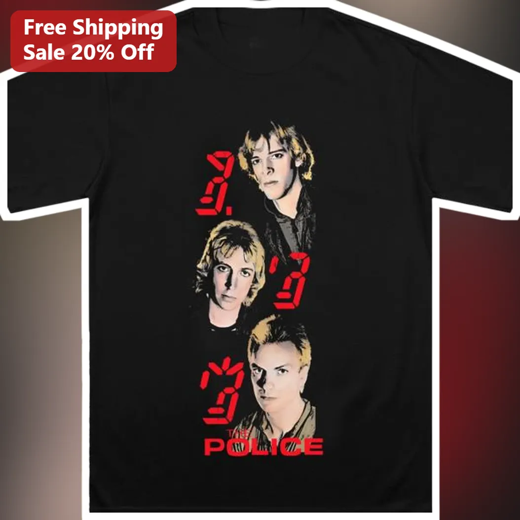 The Police Vintage Rock Band Tee Classic Retro Music Merch Gift for Men Women