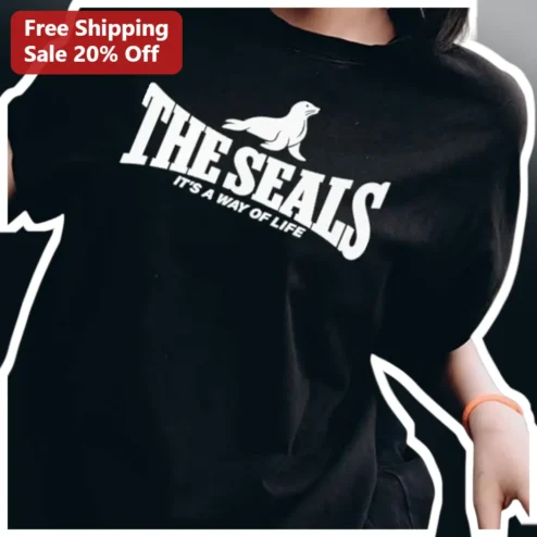 The Seals It's A Way Of Life Tee Band Merch Graphic T-Shirt