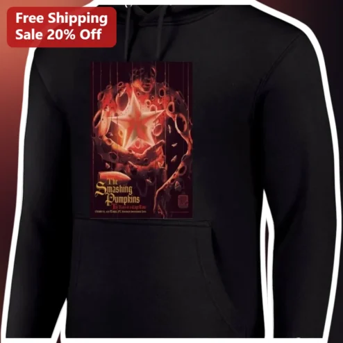 The Smashing Pumpkins Hoodie Mellon Collie Vintage Alternative Rock Merch Pullover