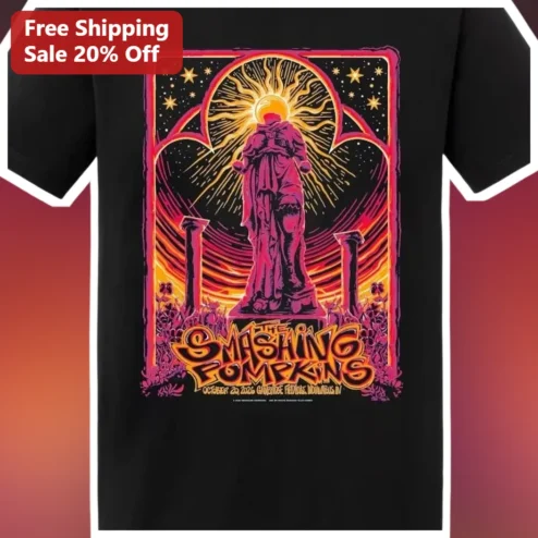 The Smashing Pumpkins October 28 2026 Garfield Fieldhouse New Albany IN Tee
