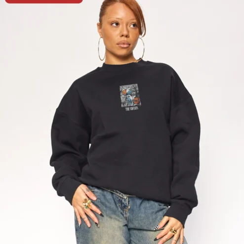 The Smurfs Vintage Retro Cartoon Crewneck Sweatshirt for Women Men Kids