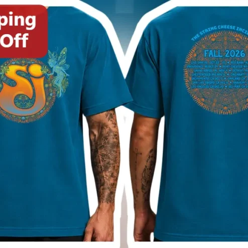 The String Cheese Incident Tee Psychedelic Jam Band Merch Concert Tour Shirt