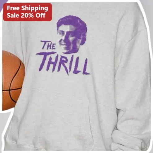 The Thrill George Gervin Basketball Legend Sweatshirt