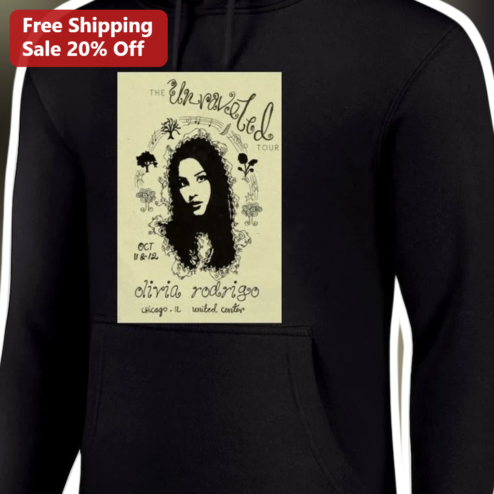The Unraveled Tour Olivia Rodrigo Hoodie Vintage Concert Merch Gift for Gutsies