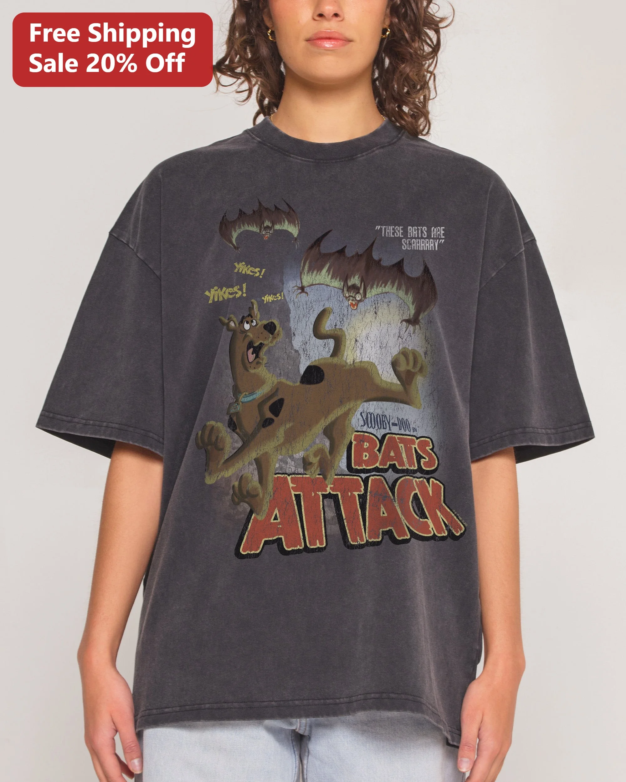These Bats Are Scarrary Scooby-Doo Halloween Graphic Tee