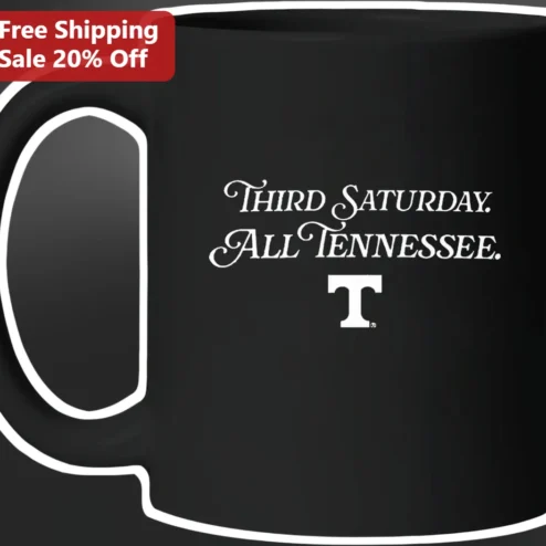 Third Saturday All Tennessee Mug UT Volunteers College Football Game Day Gift