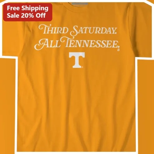 Third Saturday All Tennessee Tee UT Volunteers College Football Shirt