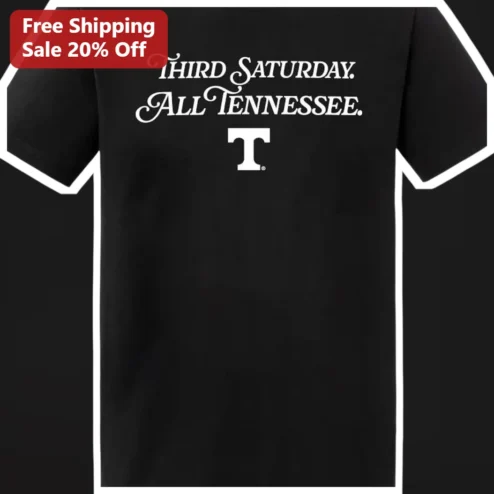 Third Saturday in October All Tennessee Tee Tennessee Vols Football Fan Apparel